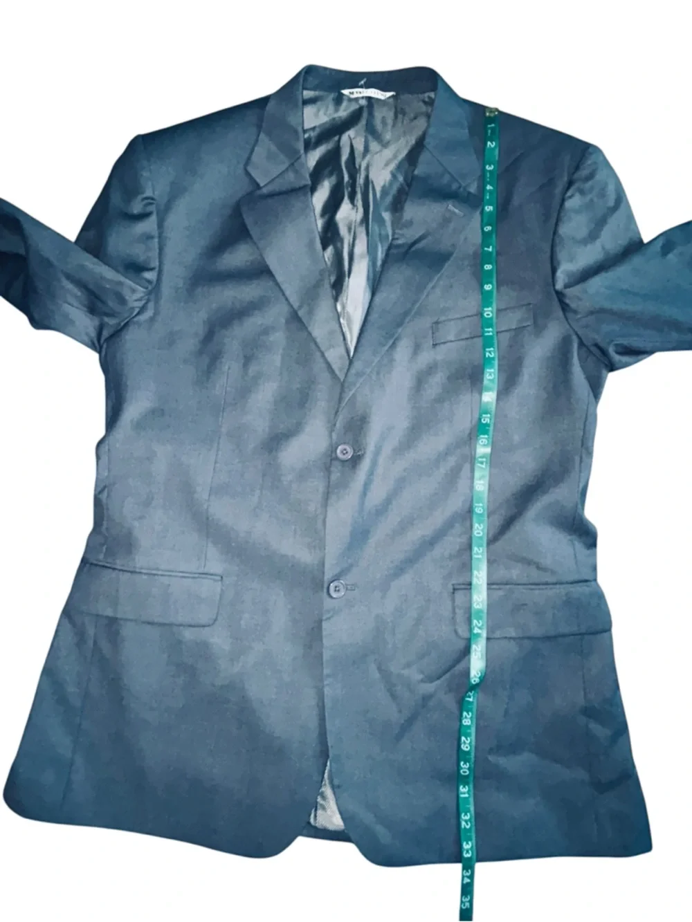Valentino Men's Gray Two-Button Sport Coat Blazer